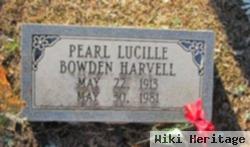 Pearl Lucille Bowden Harvell