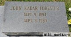 John Kadar Forester