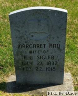 Margaret Ann Sigler Sigler