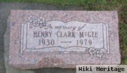 Henry Clark Mcgee