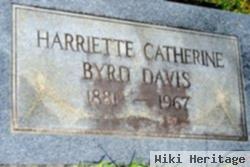 Harriette Catherine Byrd Davis