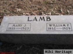 Mary Jane Westbrooks Lamb