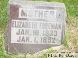 Elizabeth Foreman