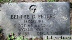 Bennie D Peters