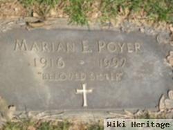 Marian E Poyer