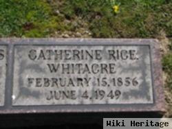 Mary Catherine (Kate) Rice Whitacre