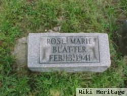 Rose Marie Blatter