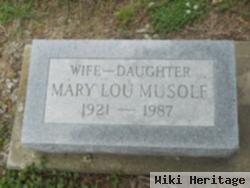 Mary Lou Brown Musolf