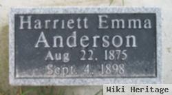 Harriett Emma Anderson Littledike