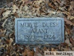 Merva Gay "mervie" Duese Arant