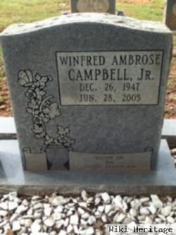 Winfred Ambrose "w.a." Campbell, Jr