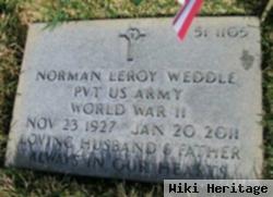 Pvt Norman Leroy Weddle