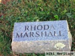 Rhoda Ann Bowman Marshall