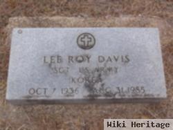 Sgt Lee Roy Davis