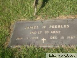 James H Peebles