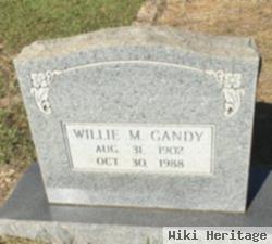 Willie M Gandy