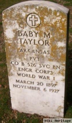 Baby M. Taylor