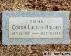 Corda Lucille Flowers Holden