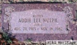 Addie Lee "tiny" Nulph