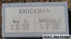 Manda J Brockman