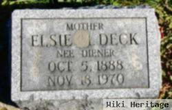 Elsie M Diener Deck