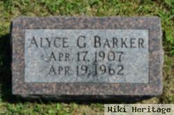 Alyce G. Hultman Barker