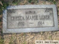 Chesta Marie Atkins Leber