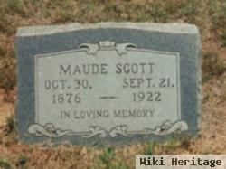 Minnie Maude Maddux Scott