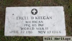 Pfc Ercel D Keegan