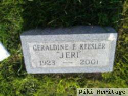 Geraldine Faye "jeri" Keesler