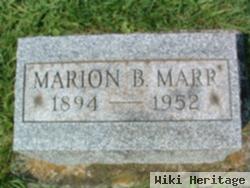 Marion B Marr