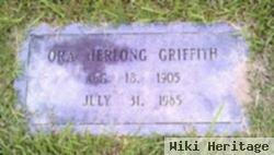 Ora Herlong Griffith