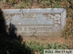 Augusta Olivia Dorius Christensen