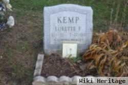 Lorette F Niquette Kemp