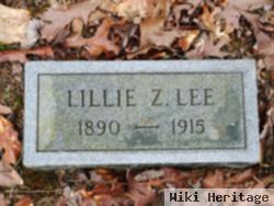 Lillie Z. Thweatt Lee