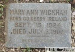 Mary Ann Wickham