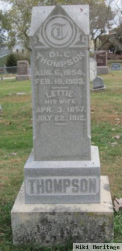 Lettie Van Dusen Thompson