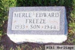 Merle Edward "buddy" Freeze