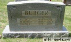 Russell T Burger