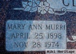 Mary Ann Murri Cluff