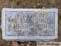 Infant Female Twin Henderson