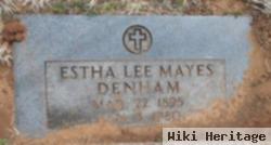 Estha Lee Mayes Denham