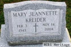 Mary J. Kreider