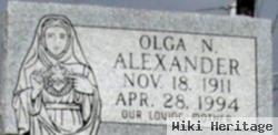 Olga N Alexander