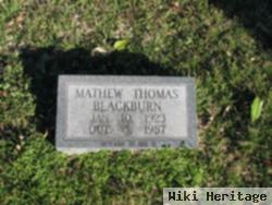 Mathew Thomas Blackburn