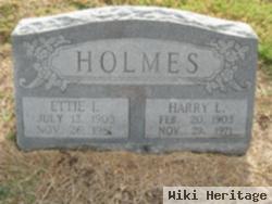 Harry L Holmes