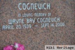 Wayne "bay" Cognevich