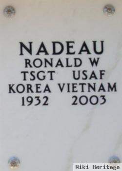 Ronald W Nadeau