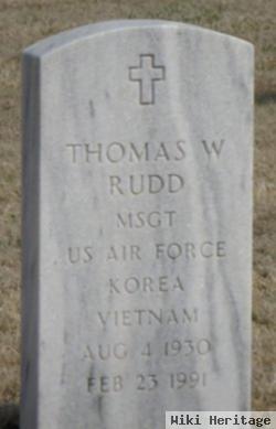 Thomas W Rudd