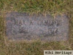 Max K. Cameron